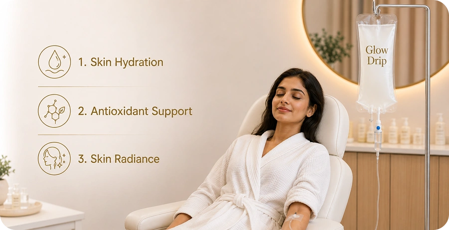 IV Glow Drip Benefits for Skin